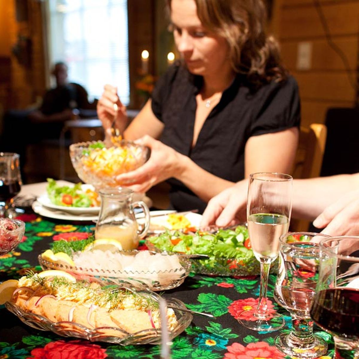 Abendessen an der Ostgrenze