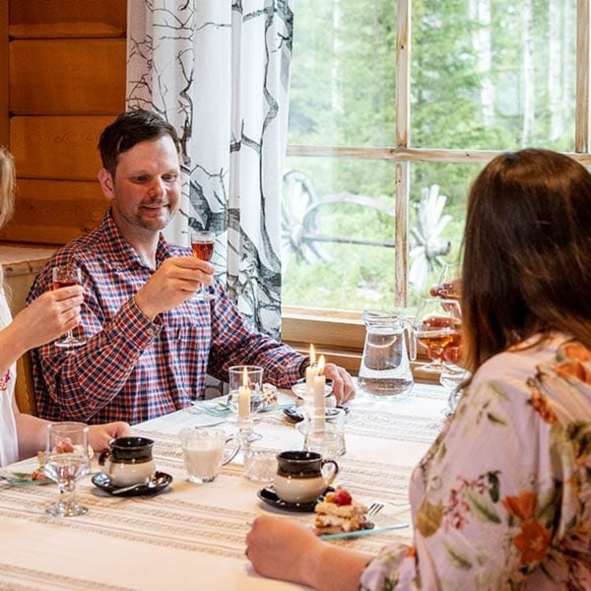Abendessen an der Ostgrenze