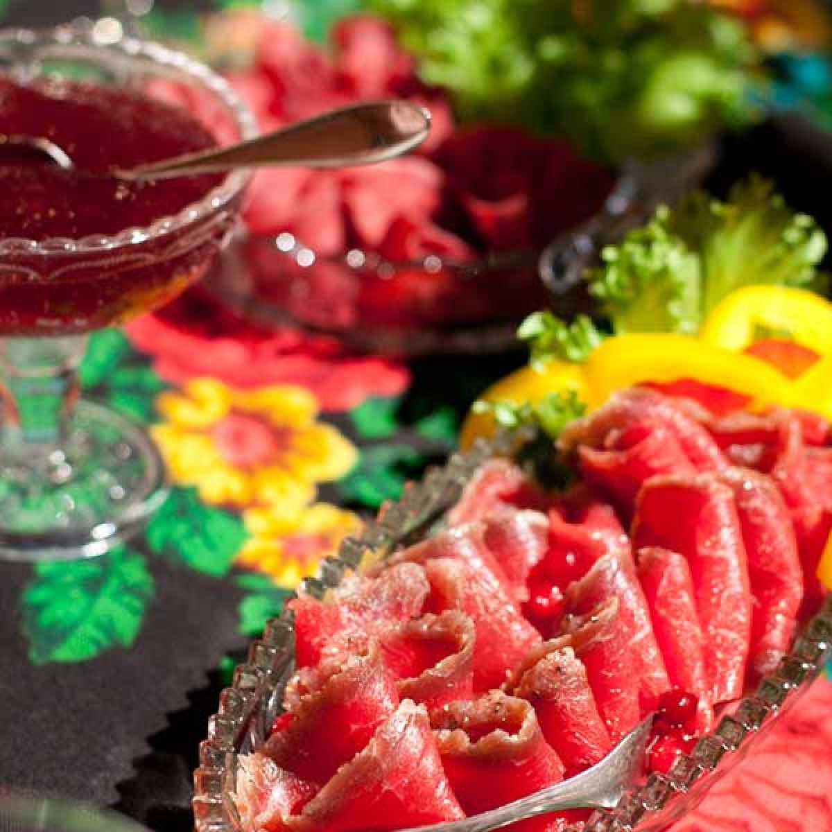 Abendessen an der Ostgrenze