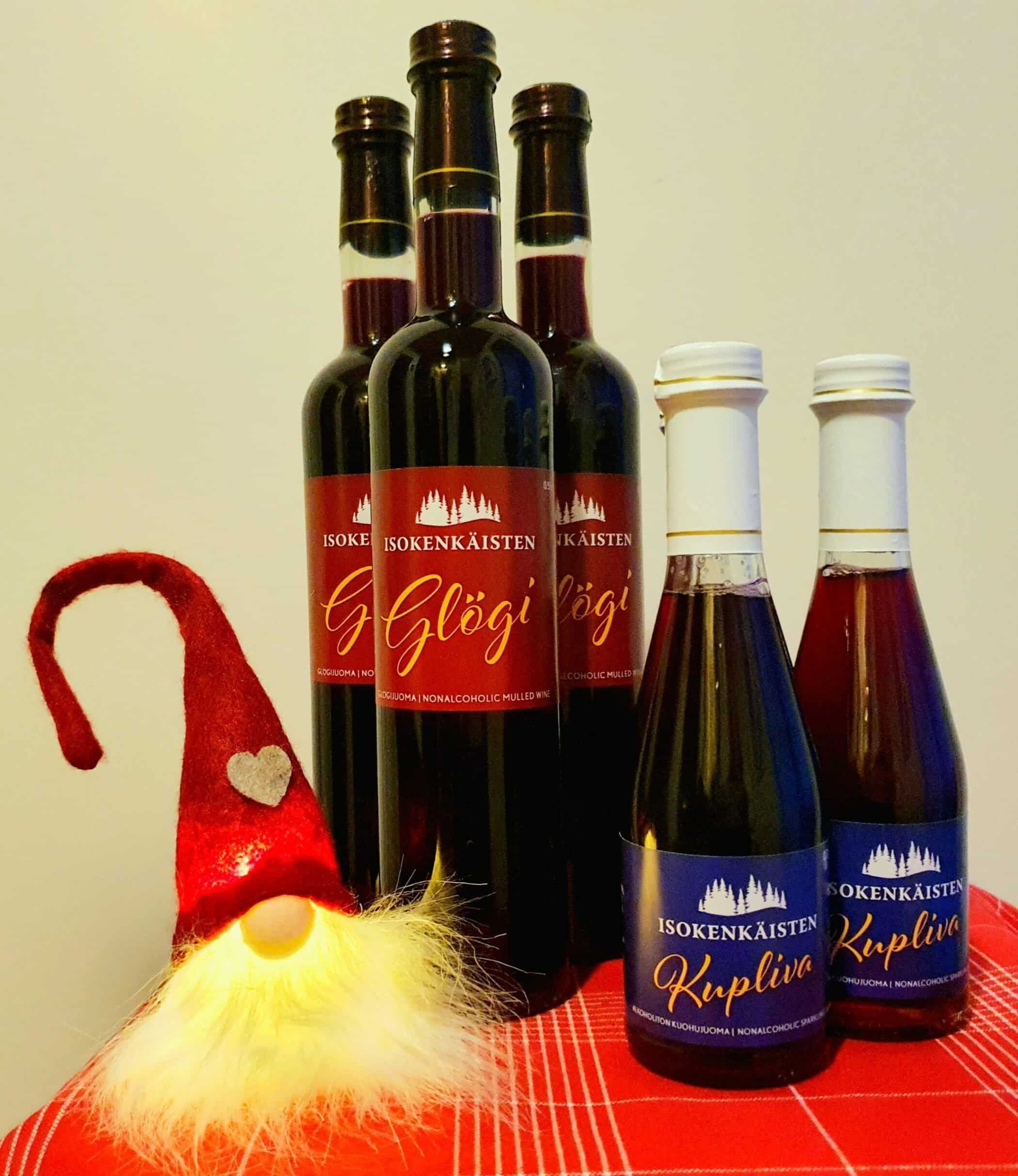 Isokenkäisten mulled and sparkling wine