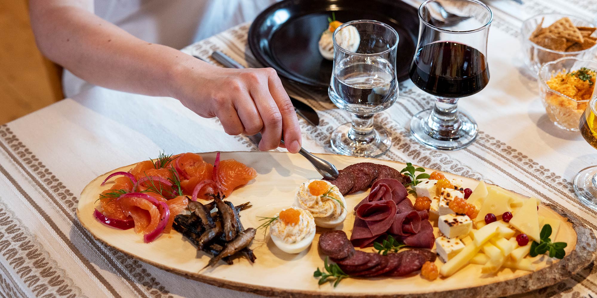 Abendessen an der Ostgrenze